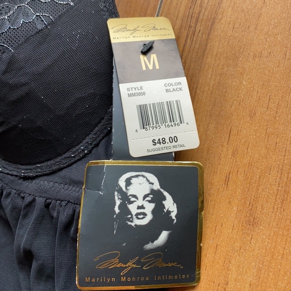 NWT Marilyn Monroe Intimates Baby Doll Lingerie Top - Picture 4 of 10